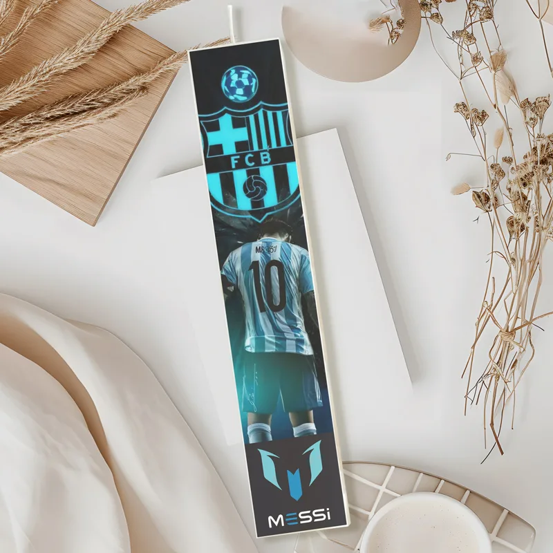 Λαμπάδα Messi 10 Αργεντινή Τυπωμένη