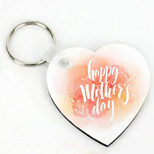 Μπρελόκ Καρδιά για Μαμά – Happy Mother’s Day Watercolor