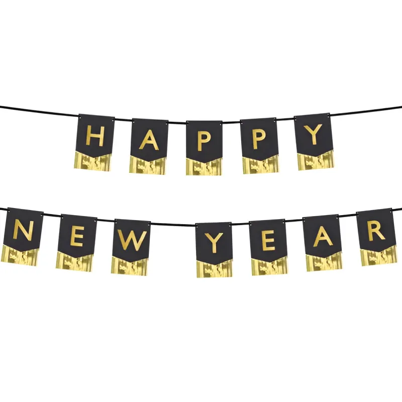 Γιρλάντα με κρόσσια - Happy New Year