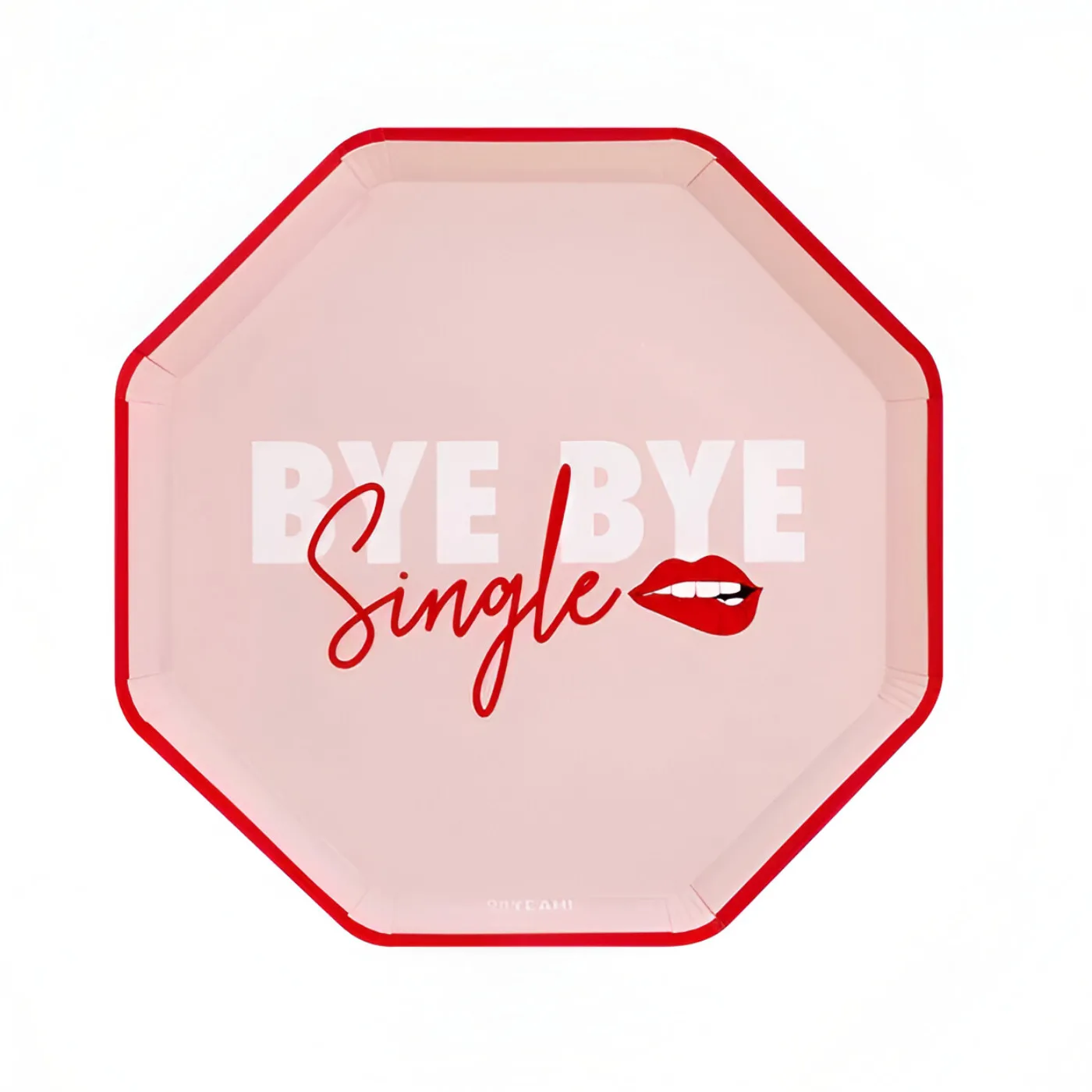 Πιάτα bachelorette "Bye Bye Single" (6 τεμ)