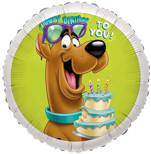 18" Μπαλόνι Foil Tυπωμένο Scooby Doo Στρογγυλό