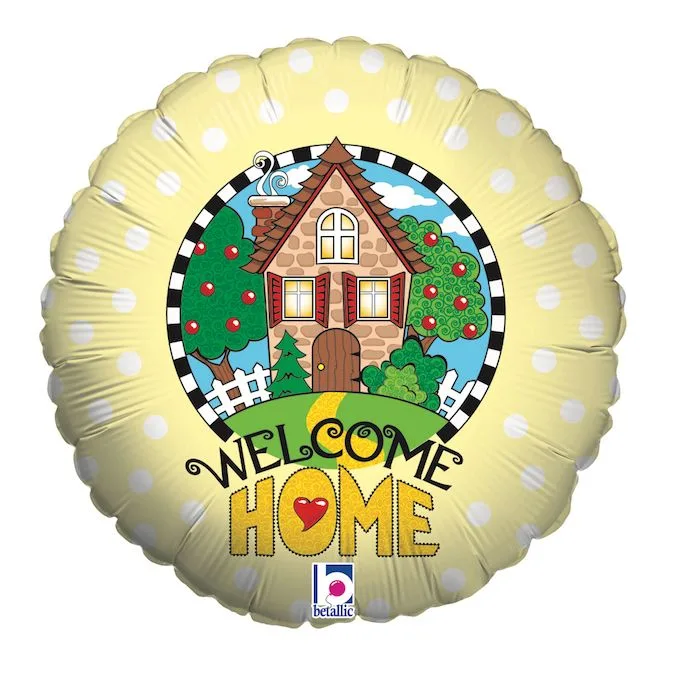 18" Μπαλόνι Καλωσορίσματος "Welcome Home"