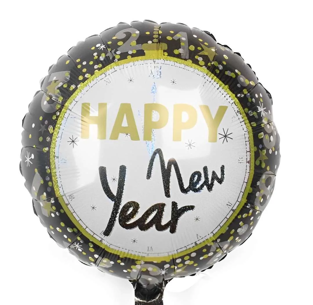 18" Μπαλόνι Happy New Year