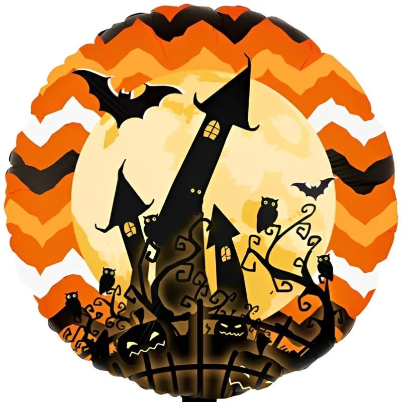 18″ Μπαλόνι Halloween Στοιχειωμένο Σπίτι