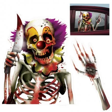 Αυτοκόλλητα Τζαμιού Halloween - Creepy Carnevil