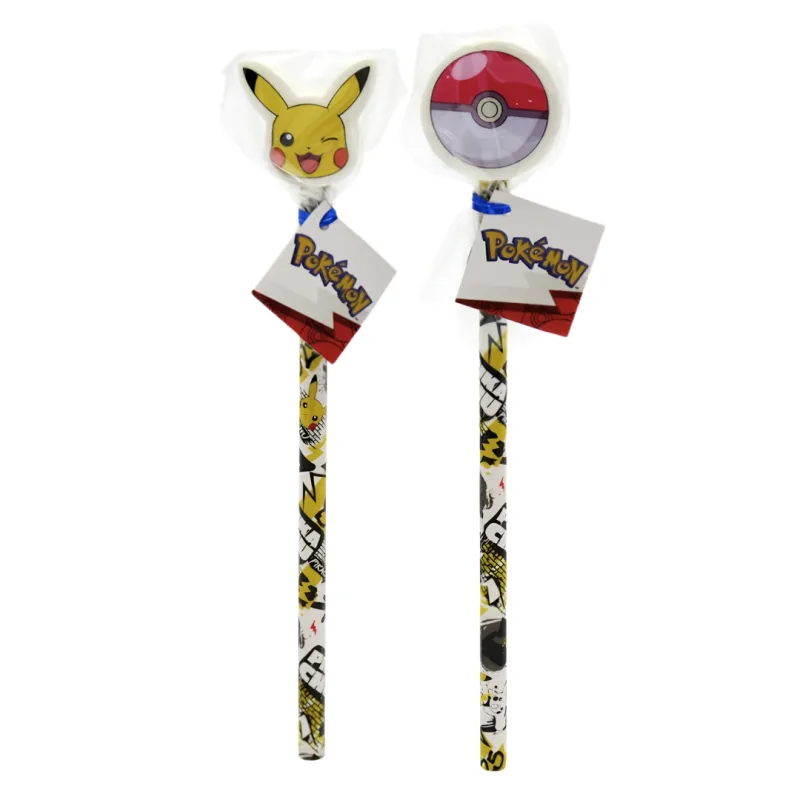 Μολύβι με Γόμα - Pokemon (1 τεμ)
