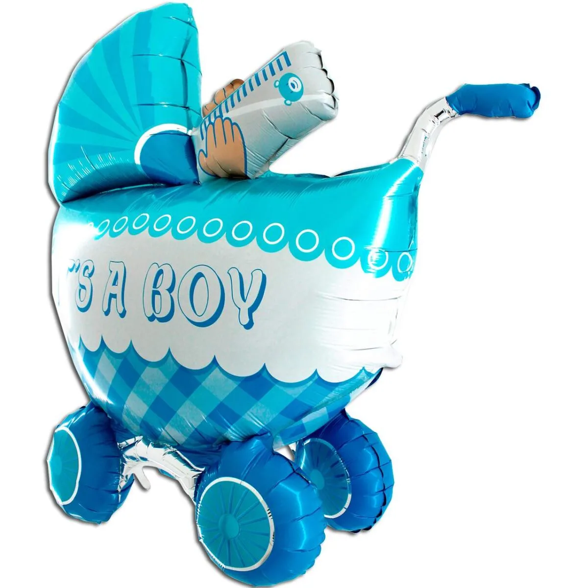 42" Μπαλόνι γέννησης καροτσάκι 3D Boy