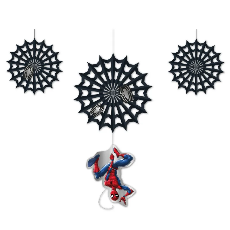 Κρεμαστά Διακοσμητικά - Spiderman (3 τεμ)