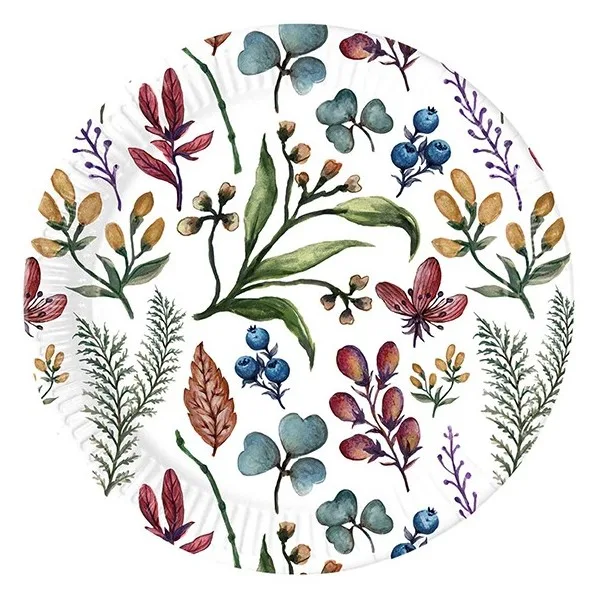 Πιάτα φαγητού Botanical (8 τεμ)