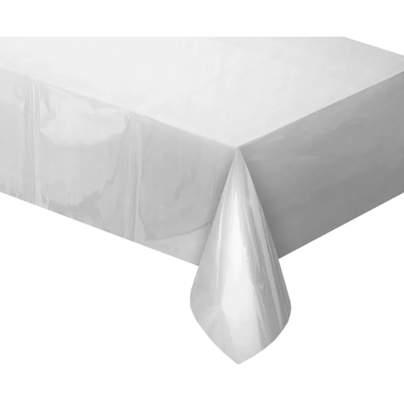 Τραπεζομάντηλο Foil Ασημί Μεταλλικό (183x137cm)