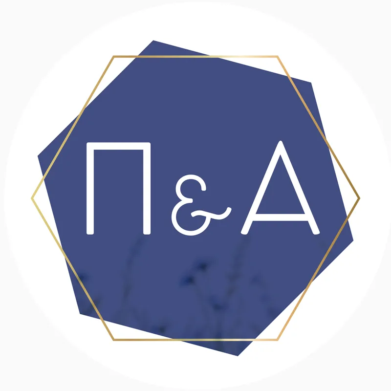 Αυτοκόλλητα Dusty Blue (10 τεμ)
