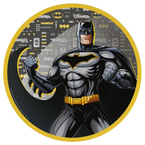 Πιάτα πάρτυ Batman (8 τεμ)