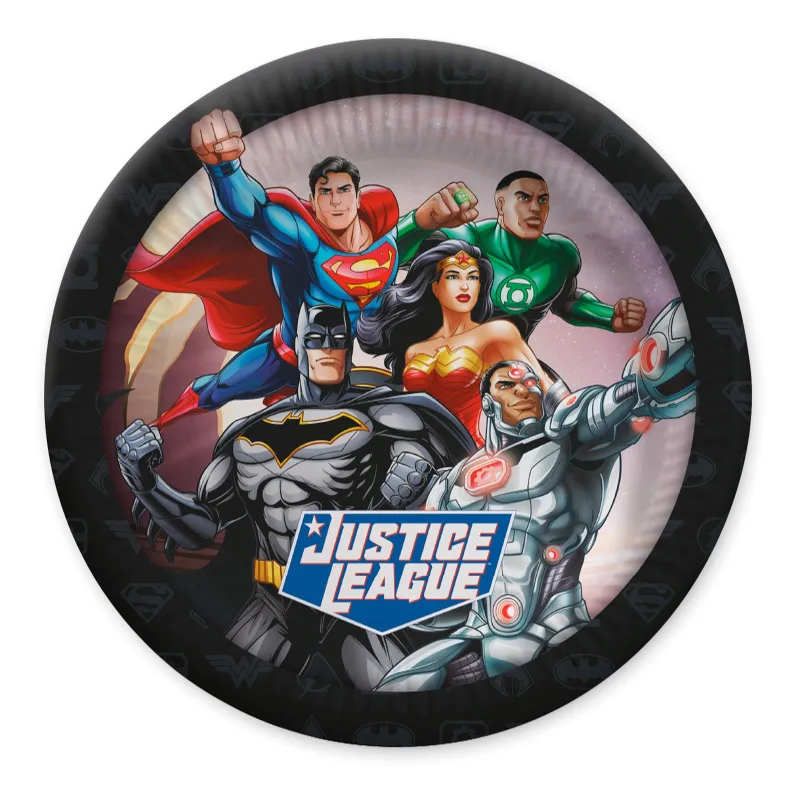 Πιάτα πάρτυ Justice League (10 τεμ)