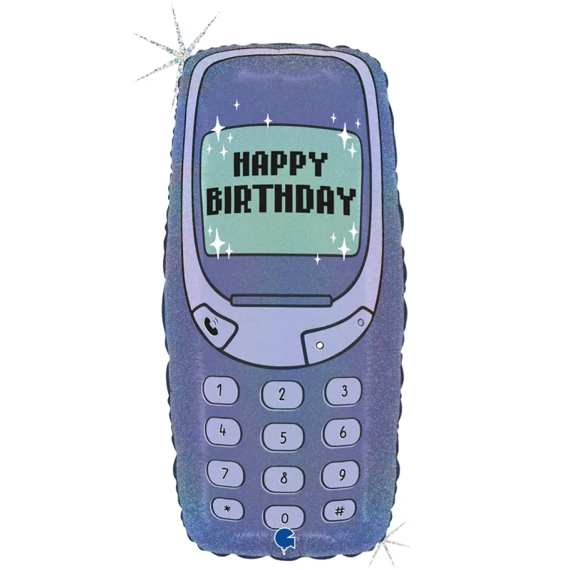 23" Μπαλόνι γενεθλίων τηλέφωνο nokia 00's