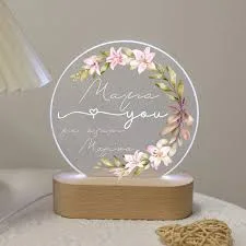 Φωτιστικό LED για Μαμά - I Love You