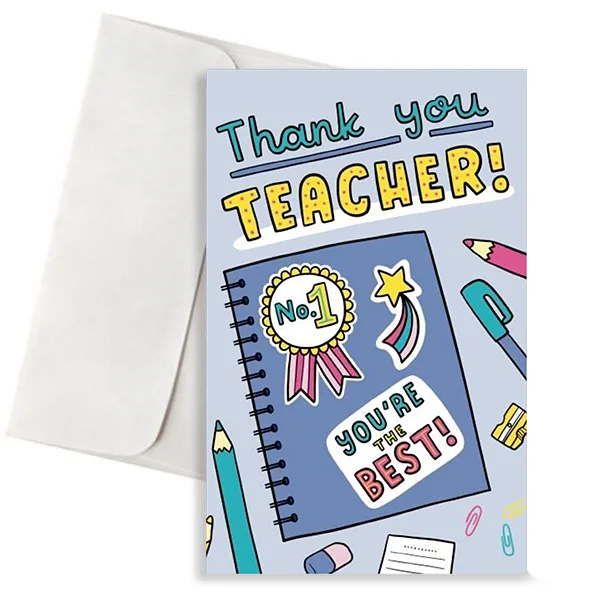 Κάρτα για Δάσκαλο – Thank You Teacher