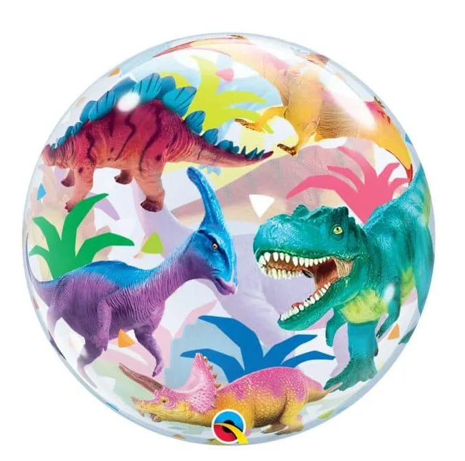 22" Μπαλόνι Bubble Δεινόσαυροι