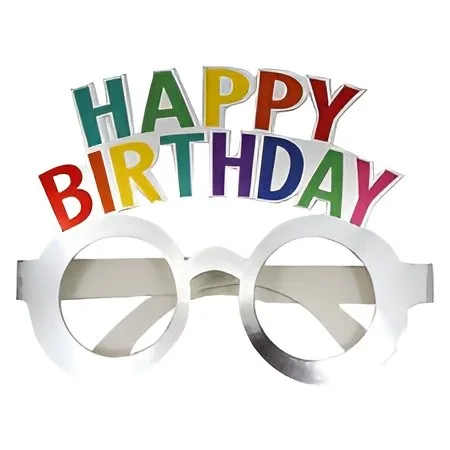 Χάρτινα Γυαλιά Πάρτυ - Happy Birthday (4 τεμ)