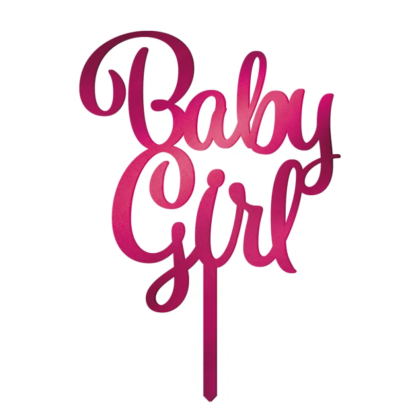 Διακοσμητικό Τούρτας - Baby Girl