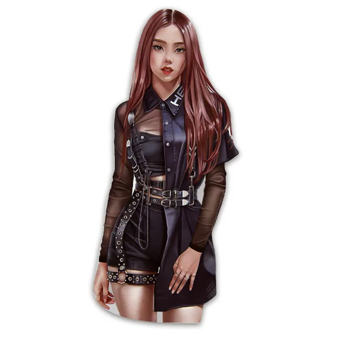 Ξύλινη Διακοσμητική φιγούρα Blackpink - Jisoo