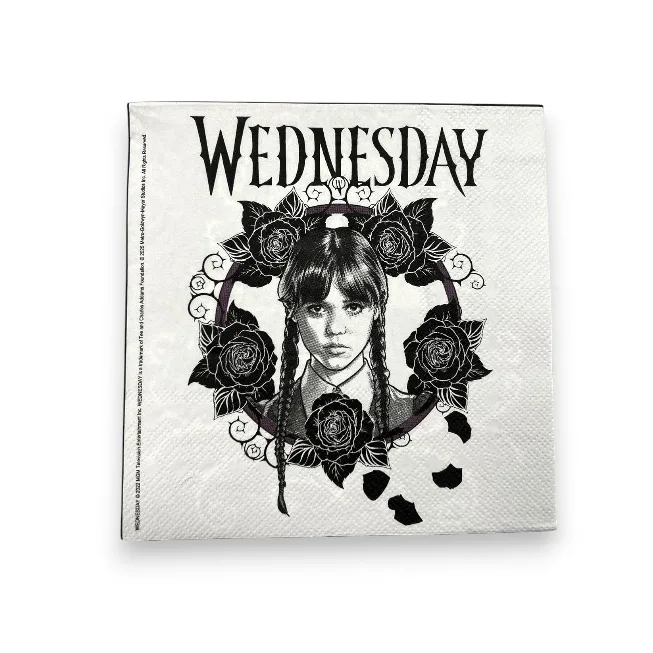 Χαρτοπετσέτες - Wednesday Addams (20 τεμ)