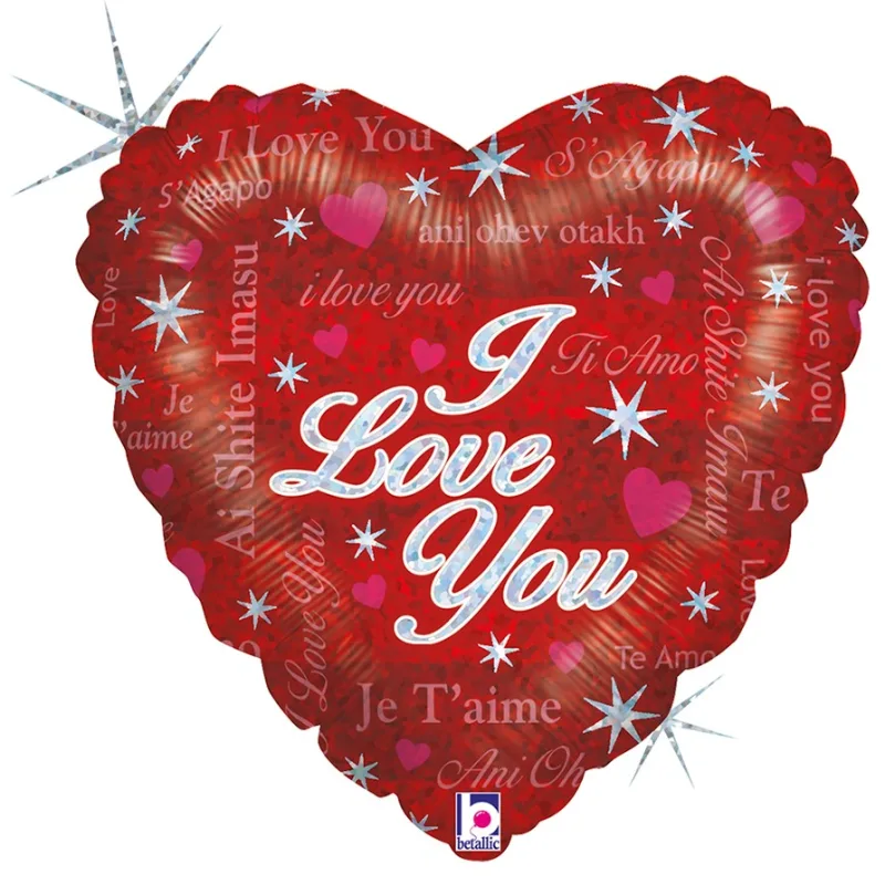 18" Μπαλόνι Καρδιά Love you languages