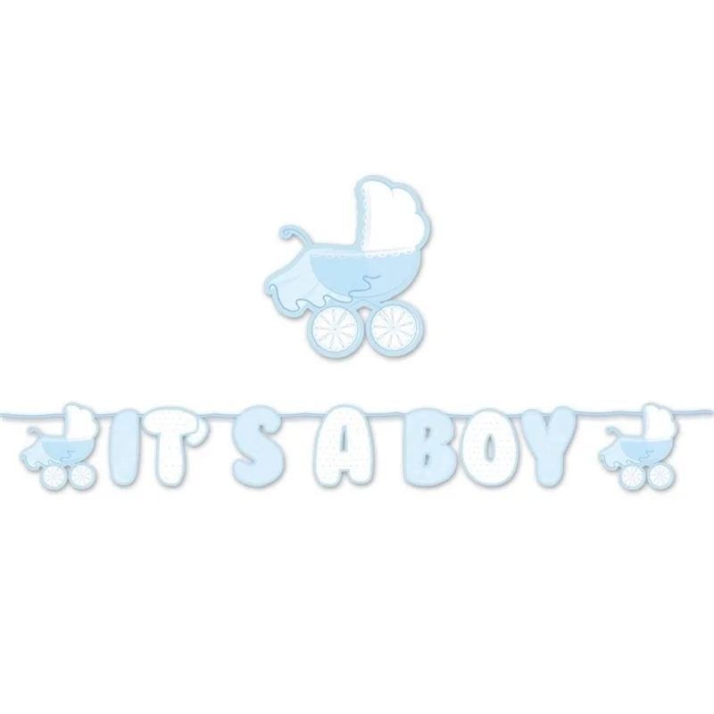 Γιρλάντα Καροτσάκι - It's A Boy 6m