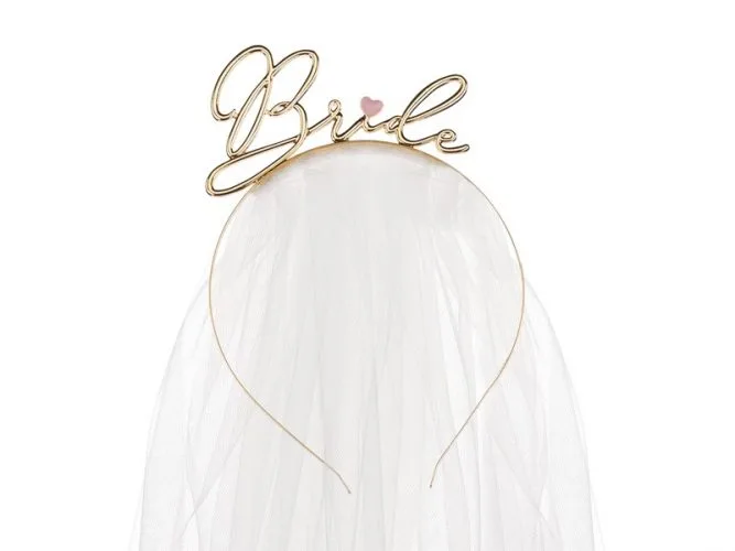 Στέκα Bride με πέπλο