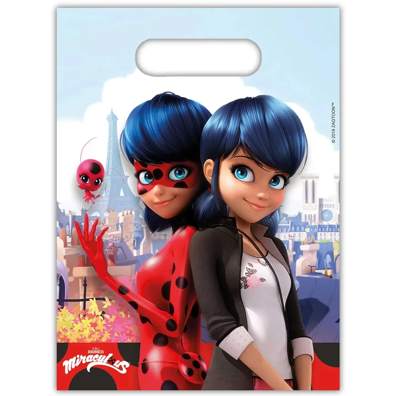 Σακουλάκια για δωράκια Miraculous Ladybug (6 τεμ)