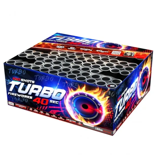 Εναέρια πυροτεχνήματα 100 βολών - Turbo