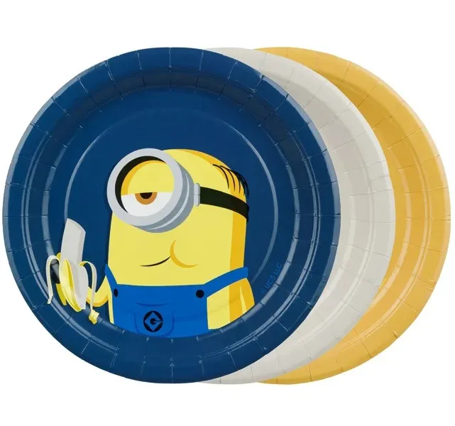 Χάρτινα Πιάτα γλυκού - Minions (6 τεμ)