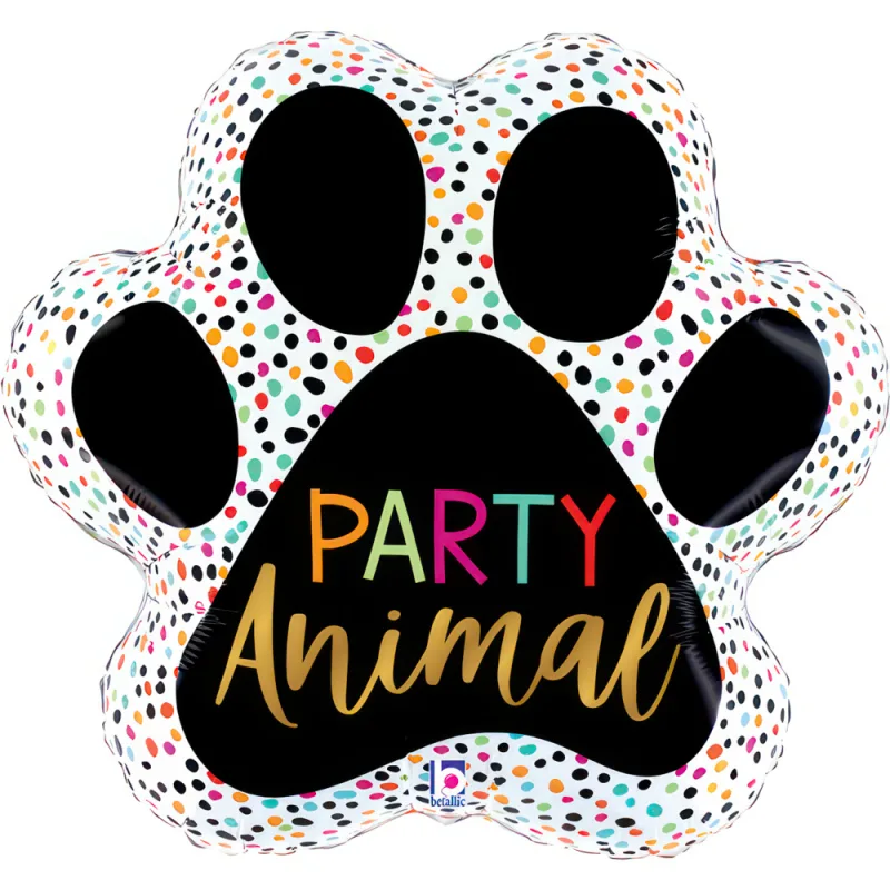 24" Μπαλόνι Πατουσάκι Party Animal