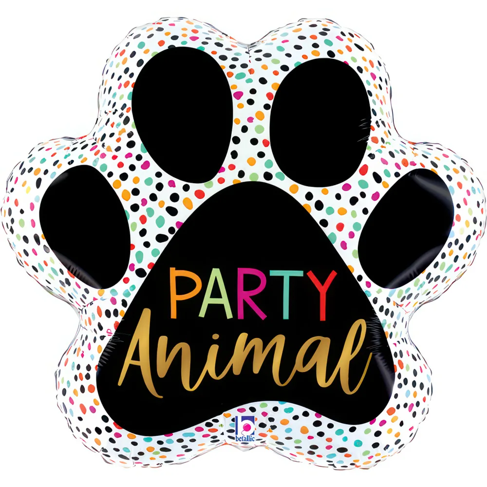 24" Μπαλόνι Πατουσάκι Party Animal
