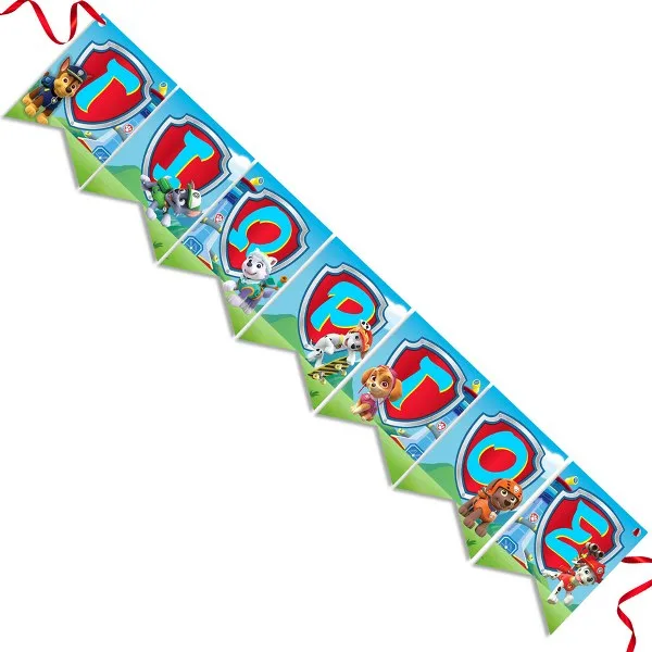 Σημαιάκια με όνομα Paw Patrol