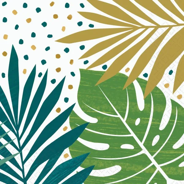 Χαρτοπετσέτες πάρτυ Tropical (16 τεμ)