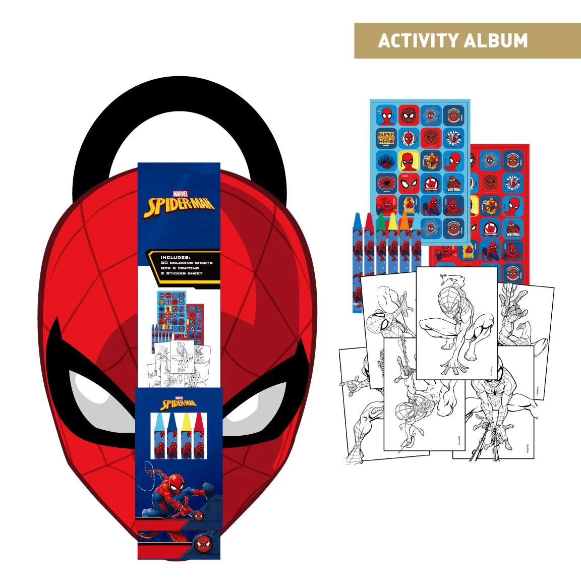 Άλμπουμ δραστηριοτήτων Spiderman