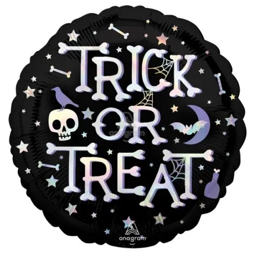 18" Μπαλόνι ιριδίζον Trick or Treat