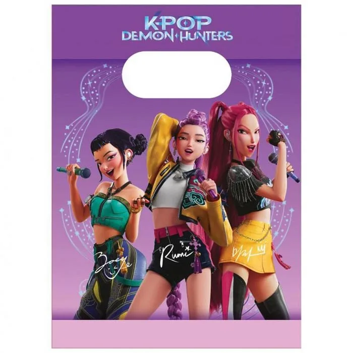 Σακουλάκια Για Δωράκια K-Pop Demon Hunters (4 τεμ)