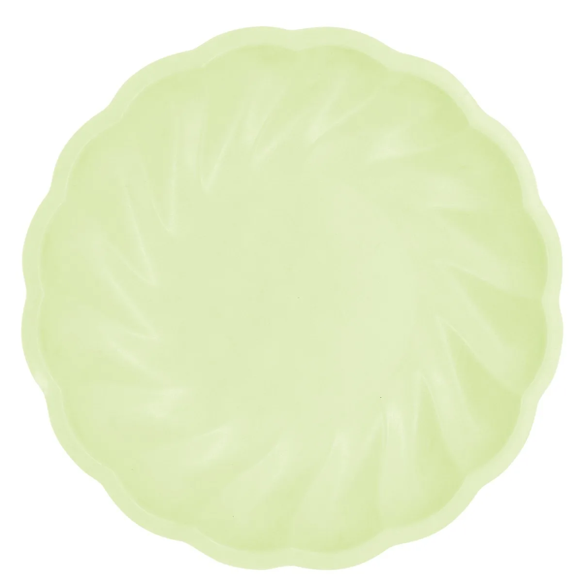 Πιάτα φαγητού Vert Décor πράσινα (6 τεμ)