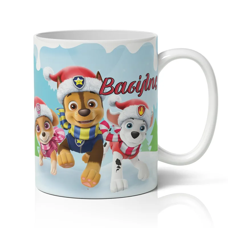 Κούπα Χριστουγεννιάτικη - Paw Patrol