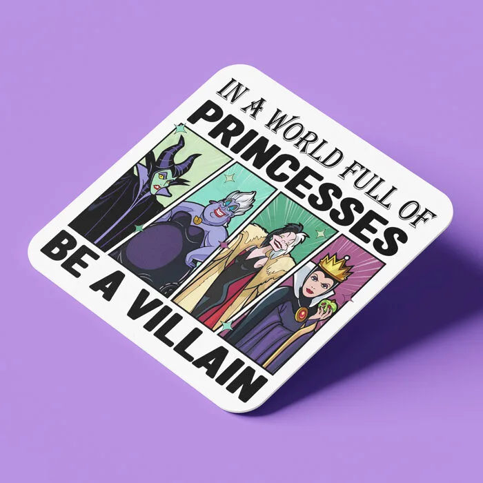 Σουβέρ για το Halloween - Be a Villain
