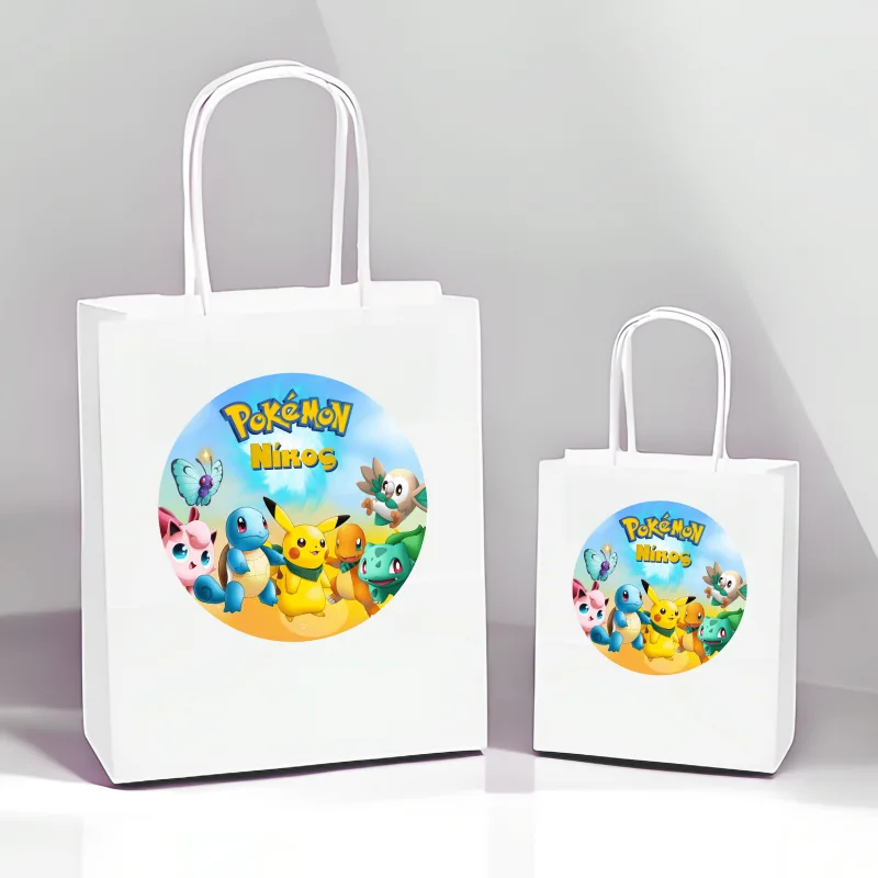 Άσπρη Τσάντα Δώρου Pokemon