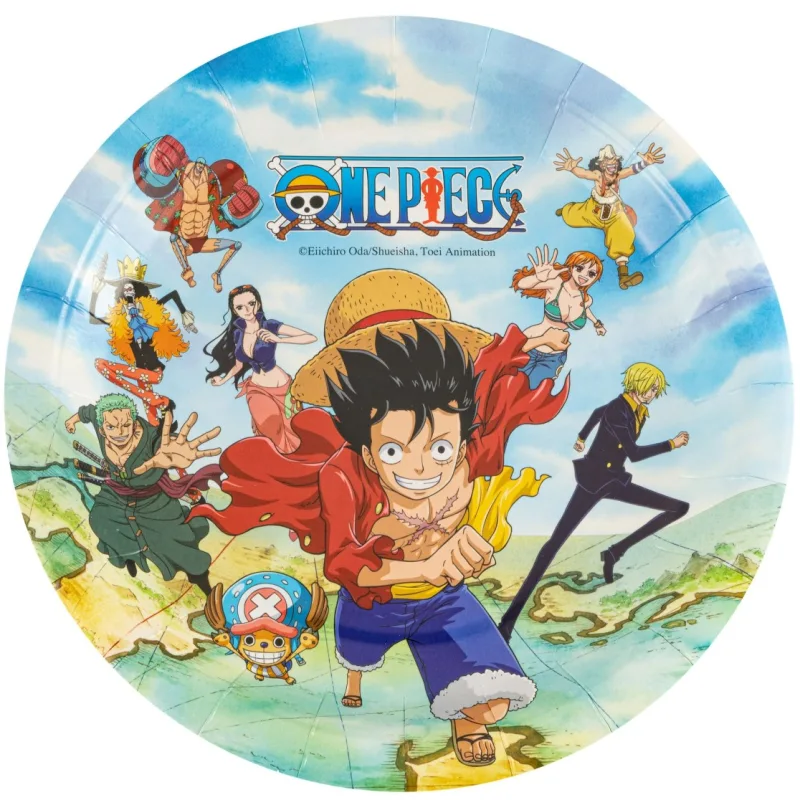 Πιάτα γλυκού One Piece (8 τεμ)