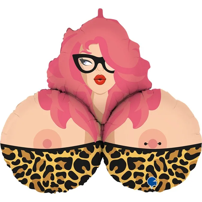 35" Πονηρό Μπαλόνι Mrs Boobs