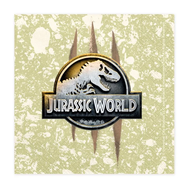 Χαρτοπετσέτες - Jurassic World (20 τεμ)