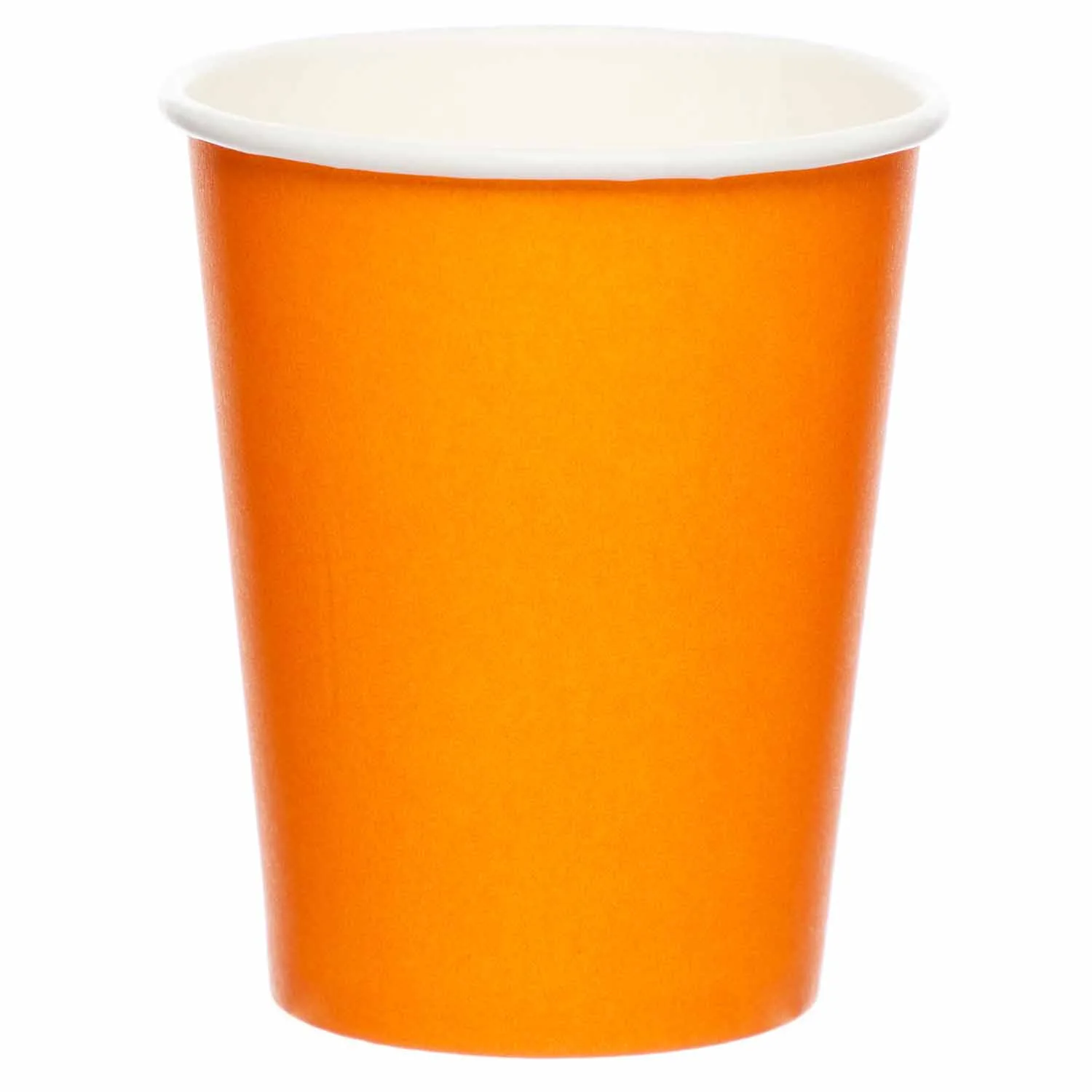 Ποτήρια χάρτινα πορτοκαλί Pumpkin (8 τεμ)