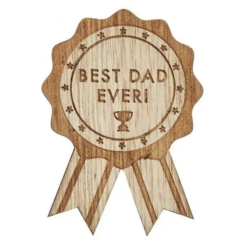 Ξύλινη Κονκάρδα Best Dad Ever