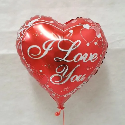 18" Μπαλόνι Καρδιά Bubble Hearts