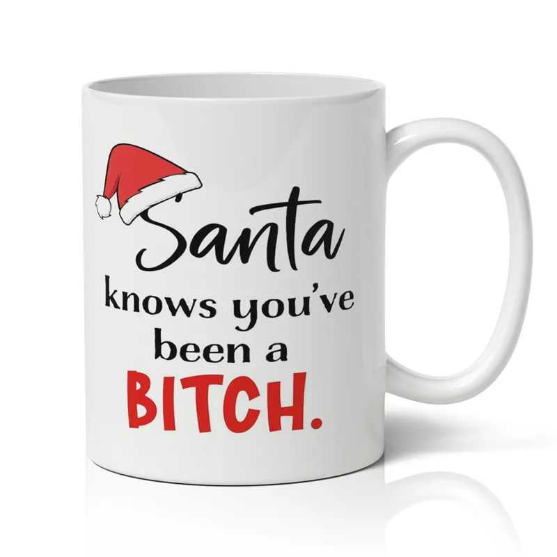 Κούπα Χριστουγεννιάτικη - Santa Knows