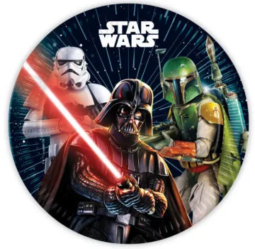Πιάτα φαγητού Star Wars Galaxy (8 τεμ)